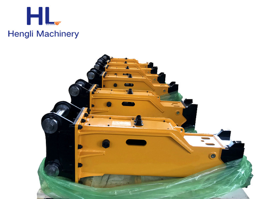 HL45 Mini Mini Yükleyici Hidrolik Kırıcı İş Makinaları Susturuculu Tip
