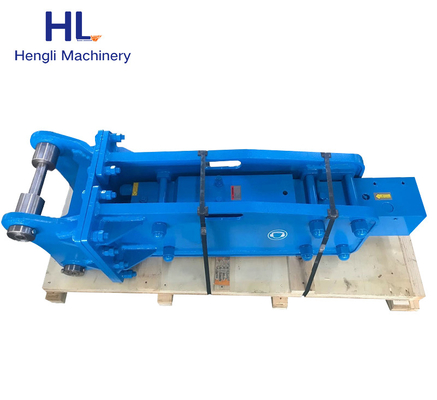 15 Tonluk Ekskavatör Hidrolik Taş Kırıcı 20CrMo Çelik Malzeme